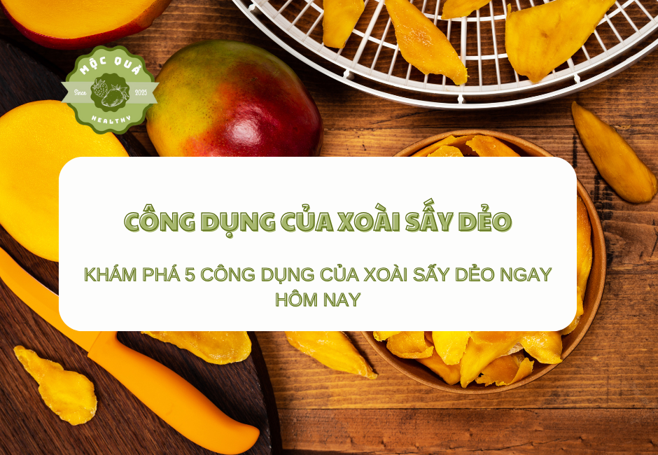 Khám Phá 5 Công Dụng Của Xoài Sấy Dẻo Ngay Hôm Nay