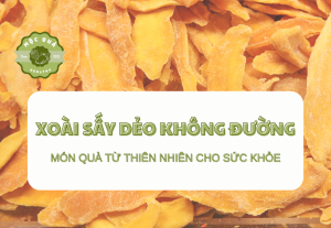 Xoài sấy dẻo không đường