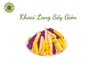 Khoai lang sấy giòn